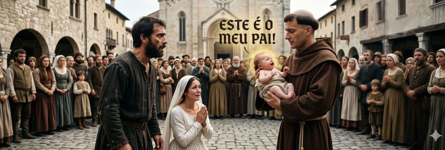 O Recém-Nascido que Falou: O Impressionante Milagre de Santo Antônio que Salvou uma Família da Ruína